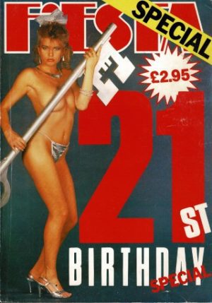 FIESTA  21ST BIRTHDAY ISSUE UK MAGAZINE 1987