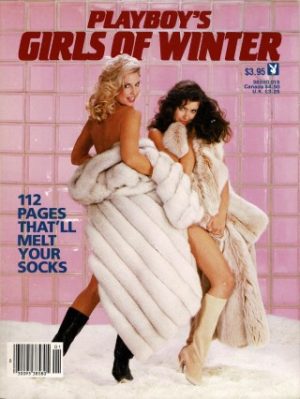 PLAYBOY GIRLS OF WINTER  US MAGAZINE NO 1 1984
